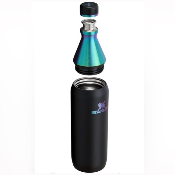 Stanley Iridescent Purple and Black All Day Slim Bottle - Picture 3 of 3